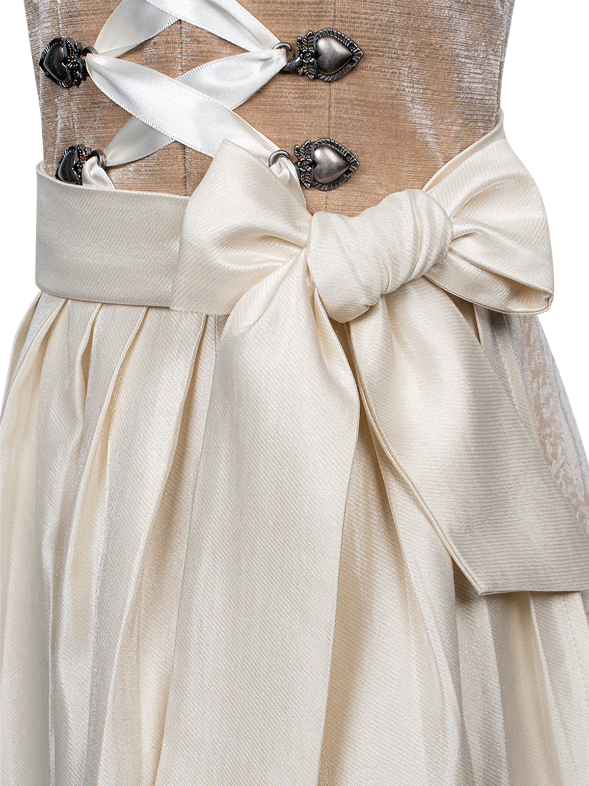 Kinder-Dirndl Tiana | Braun | Gerade Linie